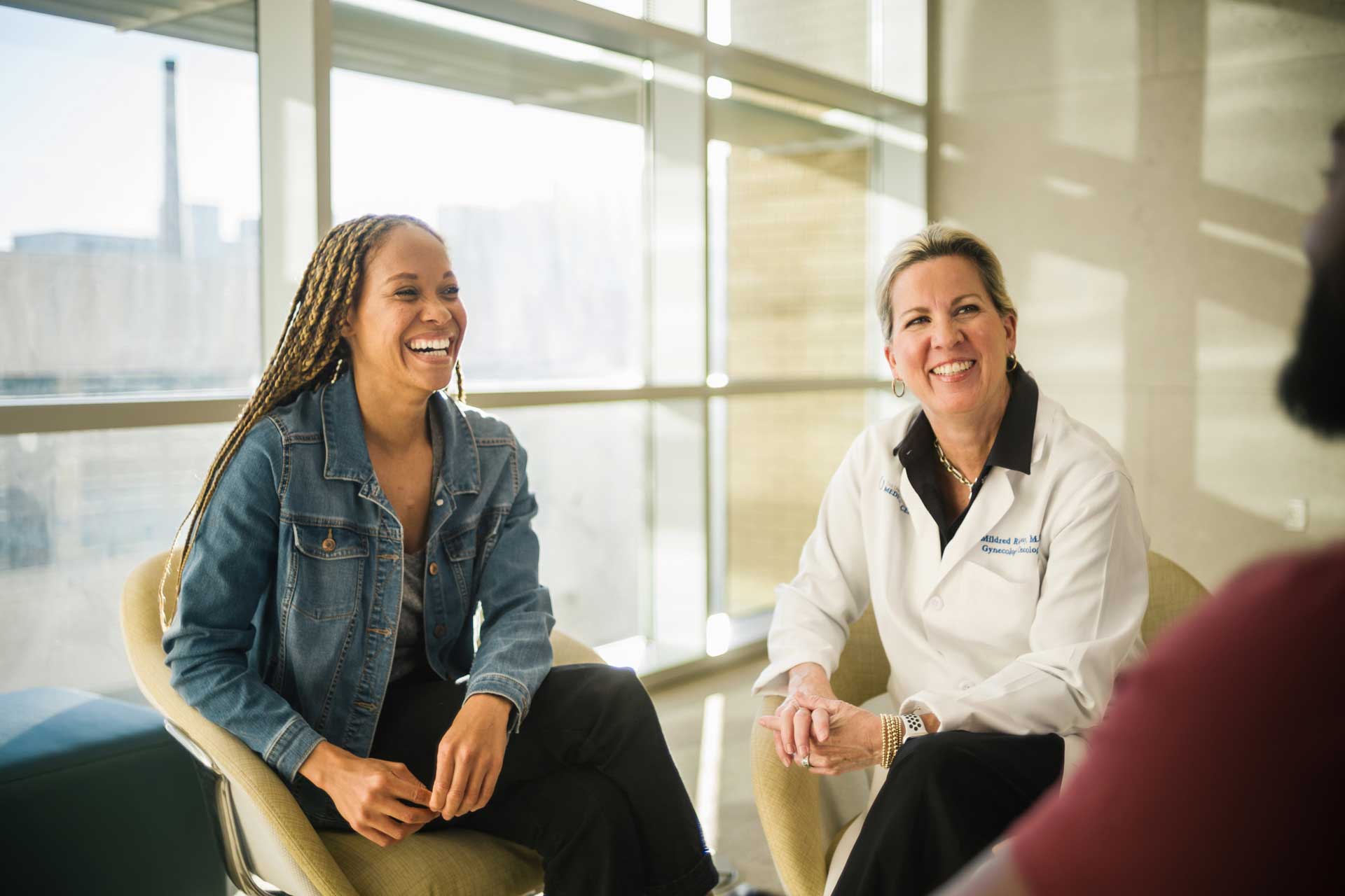 Photo of smiling UMMC doctor on UMMC's campus